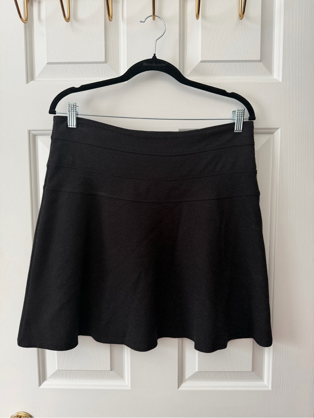 Athleta Classic Black Flared Skirt - Picture 1 of 6